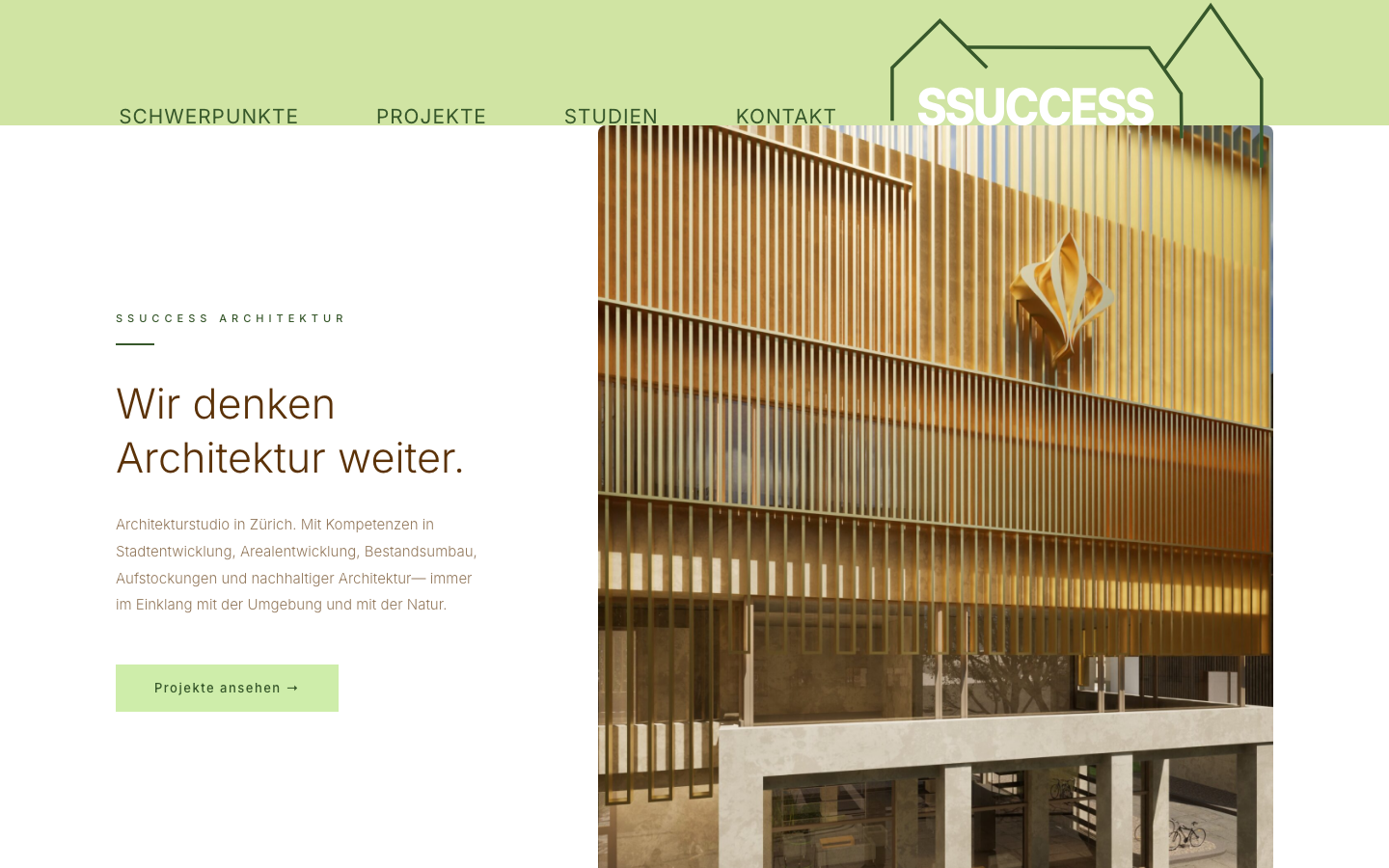 ssuccess.ch — Hero